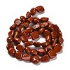 Natural Red Jasper Beads Strands G-P497-01E-16-3