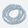 Electroplate Glass Beads Strands EGLA-A034-J2mm-H06-2
