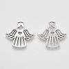 Tibetan Style Alloy Pendants TIBEP-S319-016AS-RS-1