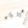 304 Stainless Steel Stud Earrings EJEW-H161-01P-L-3