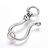 Tibetan Style S Hook Clasps LS-LF5091Y-NF-2