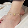 316L Surgical Stainless Steel Charm Anklets for Women FS-WG47470-17-1