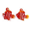 Handmade Lampwork Pendants LAMP-I029-13B-1