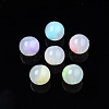 Spray Painted Acrylic Beads MACR-N009-028-2