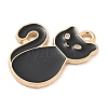 Alloy Enamel Pendants ENAM-A008-08KCG-03-2