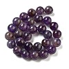 Natural Amethyst Beads Strands G-C152-01B-3