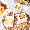 Square Paper Biscuit Boxes with Square Clear Window CON-TAC0001-12B-01-7