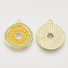 Alloy Enamel Pendants ENAM-N051-03A-2