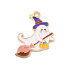 Halloween Theme Alloy Enamel Pendants ENAM-I053-A06-1