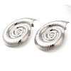 304 Stainless Steel Conch Stud Earrings EJEW-I312-10P-2