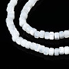 Natural Trochid Shell/Trochus Shell Beads Strands SSHEL-S266-016A-01-3