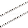 304 Stainless Steel Ball Chain Necklaces NJEW-JN02912-02-2