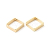 Brass Bead Frames KK-P234-95G-1