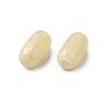 Opaque Acrylic Beads OACR-WH0055-01G-2