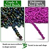 FGB 6/0 Grade A Round Glass Seed Beads SEED-Q008-4mm-F605-2