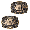 2Pcs Zinc Alloy Smooth Buckles FIND-NB0007-31B-02-6