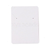 Rectangle Paper Necklace Display Cards CDIS-C004-05F-2