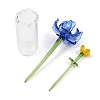 Handmade Lampwork Birthday Flower & Vase Set for Tabletop Display LAMP-D007-002K-2