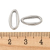 Non-Tarnish 304 Stainless Steel Linking Rings STAS-A095-04A-P-3