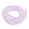 Electroplate Glass Beads Strands EGLA-A034-T10mm-A22-2