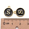 Golden Plated Alloy Charms ENAM-S118-02S-3