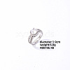 Shiny Round Fashion Brass Rhinestone Ring JJ0497-4-1