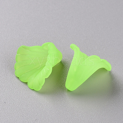 Transparent Acrylic Bead Caps PL551-C18-1
