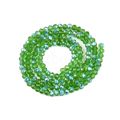 Electroplate Glass Beads Strands EGLA-A044-T2mm-L11-1
