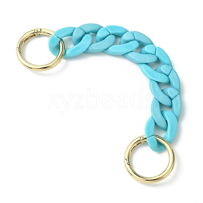 5Pcs 5 Colors Acrylic Twisted Chain Bag Extender Chains FIND-JF00151-1
