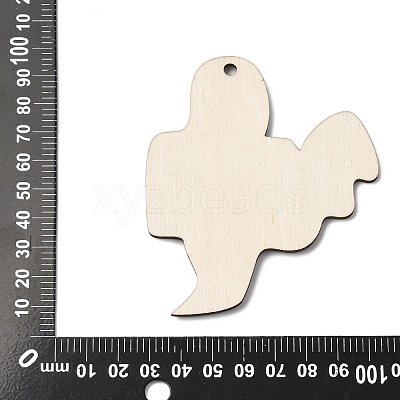 Halloween Printed Wooden Big Pendants LS-WOOD-I016-01D-1