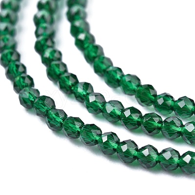 Glass Beads Strands G-K185-16C-1