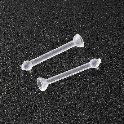 Acrylic Nose Bone Ring AJEW-YW0001-06E-1
