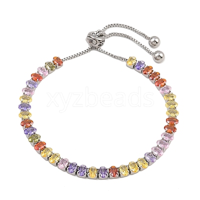 316 Surgical Stainless Steel Slider Bracelets BJEW-C125-17E-03-1
