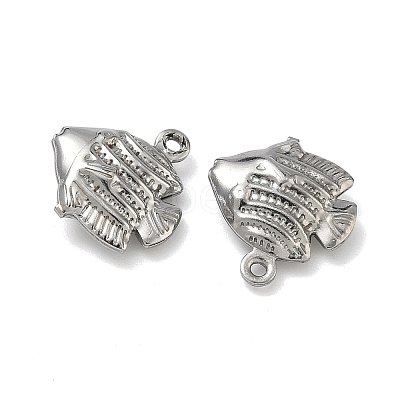 304 Stainless Steel Charms STAS-P433-14A-P-1