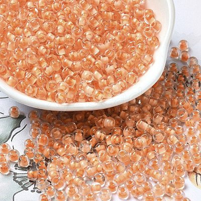 Transparent Glass Round Seed Beads X1-SEED-B001-05A-31-1