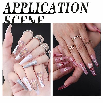 48Pcs 12 Style Alloy Cabochons MRMJ-AR0001-21-1