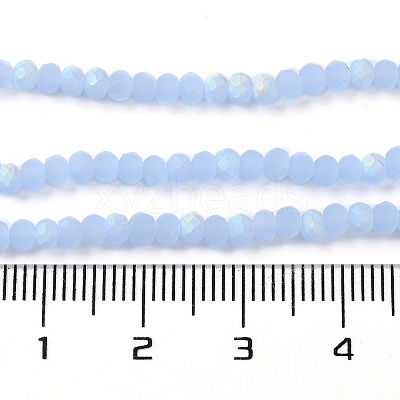 Imitation Jade Glass Beads Strands X1-EGLA-A034-J2mm-MB03-1