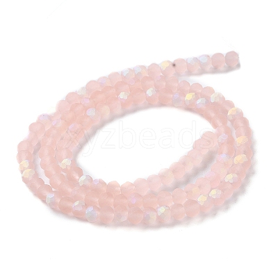 Transparent Glass Beads Strands EGLA-A034-T4mm-MB22-1