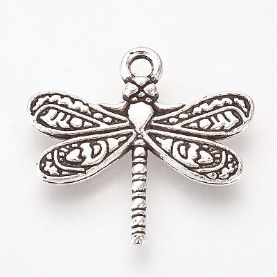 Tibetan Style Alloy Pendants TIBEP-Q061-41AS-LF-1