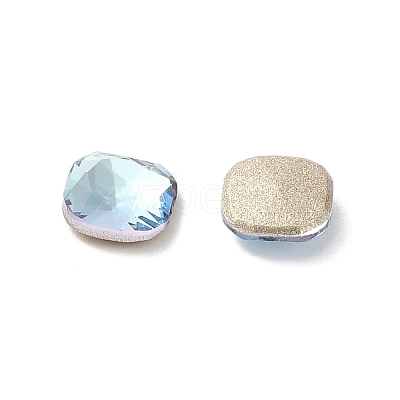 Glass Rhinestone Cabochons RGLA-P037-07A-D202-1