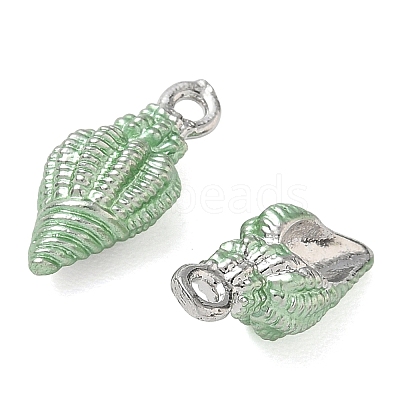 Brass with Enamel Charms KK-CBA61F8-01P-02-1