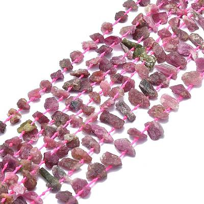 Natural Tourmaline Beads Strands G-F715-073A-1