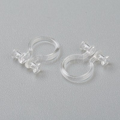 Plastic Clip-on Earring Findings KY-P001-06C-1