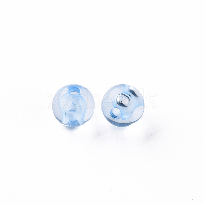 Transparent Acrylic Beads MACR-S370-A8mm-749-1
