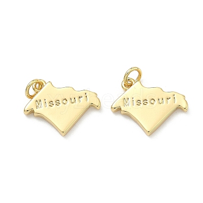 Brass Pendants KK-D229-22V-G-1
