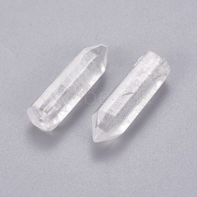 Natural Quartz Crystal Pointed Beads G-F614-08-1