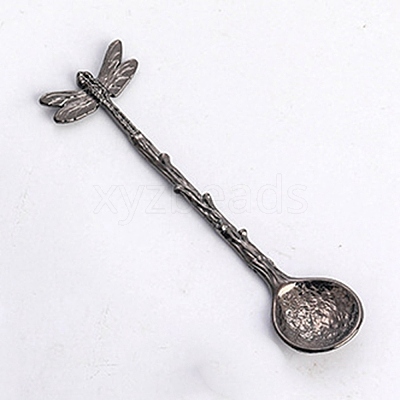 Alloy Coffee Tea Spoon AJEW-H145-90B-1