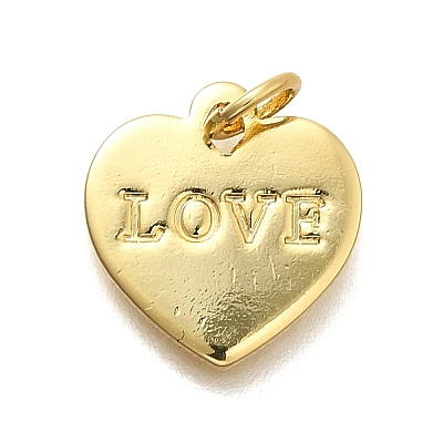 Brass Charms KK-S508-41G-02-1