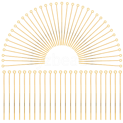 600Pcs Brass Eye Pin KK-SP0001-69A-G-1