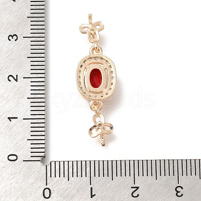 Rack Plating Brass Micro Pave Cubic Zirconia Pendants KK-S399-07G-B-1
